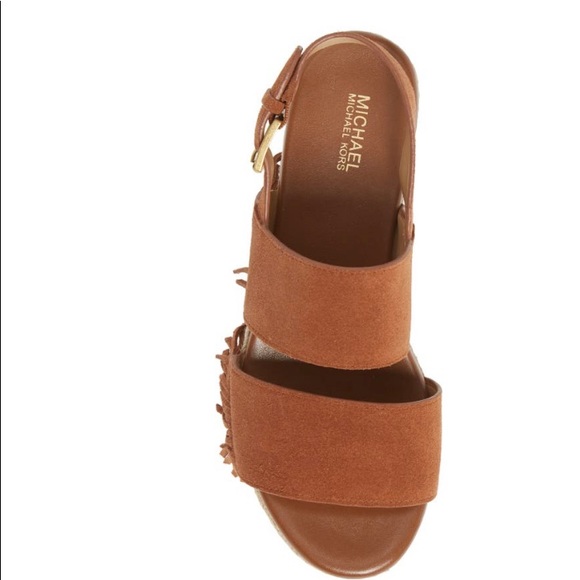 Michael Kors Hana Fringe Platform Sandal - Picture 5 of 8